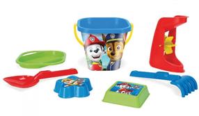 Smėlio žaislų rinkinys Wader Paw Patrol, įvairių spalvų, 7 vnt.