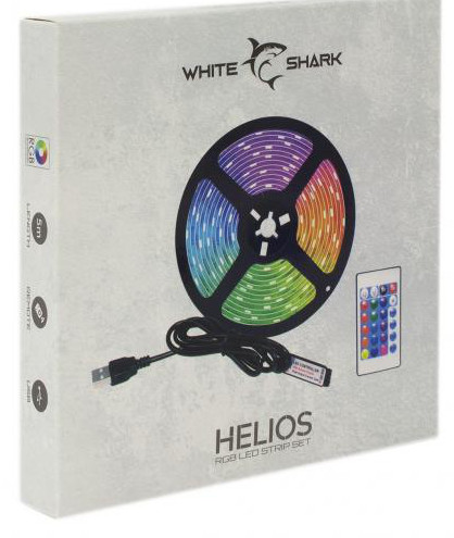 LED riba White Shark Helios LED-05, 5 W, 5 m, IP65, 5 - 12 V