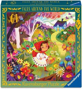 Пазл Ravensburger Little Red Riding Hood, 33 см x 33 см, 64 шт., многоцветный