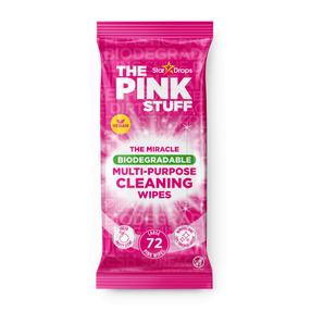 Niisked salvrätikud The Pink Stuff, 1 kiht, 72 tk