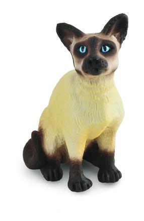 Фигурка-игрушка Collecta Siamese Cat 88331, коричневый цв.