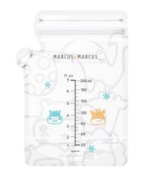 Pieno talpykla Marcus & Marcus Breastmilk Storage Bags, 200 ml, 0 mėn., polietileno tereftalatas (pet), skaidri sp.