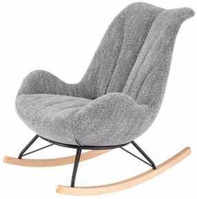 Supamasis krėslas Leisure Furniture Luis, pilka sp., 100 cm x 80 cm x 100 cm
