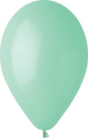 Balonu komplekti ovāls Gemar Macaroons G110, piparmētra (mint) krās., 100 gab.