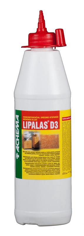 Klijai medienos Achema Lipalas D3, 0.5 kg, balta sp.