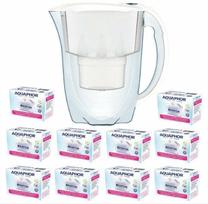 Vandens filtravimo indas, su kasetėmis Aquaphor Amethyst B25 + Maxfor, 2.8 l, skaidri sp./balta sp., 11 vnt.