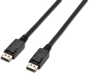Vads Assmann DisplayPort Displayport, Displayport, 10 m, melna krās.