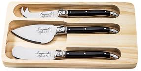 Juustunugade komplekt Style De Vie Laguiole Premium Line KaasZwart3Del, 3 tk