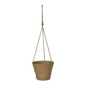 Pakabinamas gėlių vazonas Domoletti D-12CD25, spw, Ø 25 cm, ruda sp.