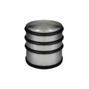 Durų atrama Barcz, 8 cm, Ø 7 cm, metalas, nikelio sp.