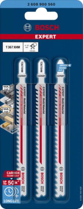 Pjūklelių komplektas Bosch EXPERT Multi Material T367XHM, 13.2 cm, 3 vnt.