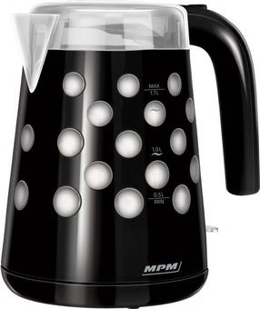 Elektrinis virdulys MPM MCZ-86, 1.7 l, juoda sp.