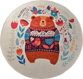 Kilimas Conceptum Hypnose Sweet Bear 876CHL1174, įvairių spalvų, 200 cm x 200 cm