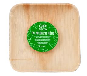 Vienkartinės lėkštės Go Green, Ø 15 cm, 10 vnt.