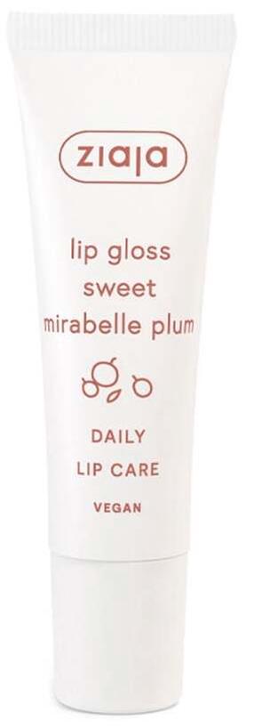 Lūpu spīdums Ziaja Sweet Mirabelle Plum, 12 ml, -