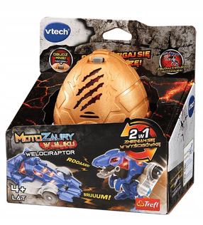 Трансформер VTech MotoZaury Velociraptor, синий цв.