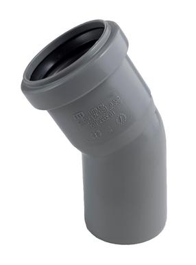 Elkonis iekštelpu kanalizācijai Magnaplast HTplus, 40 mm, 15 °
