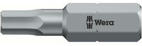 Atsuktuvo antgalis Wera 840/1, Hex-Plus, 25 mm, 5/32"
