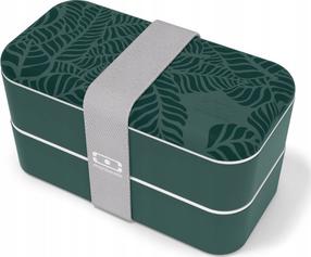 Toidukarp Monbento Original, 1 l, 18.5 cm x 9.4 cm, roheline v.