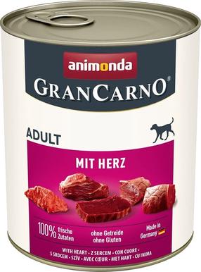 Märg koeratoit Animonda GranCarno Hearts, sealiha, 0.8 kg