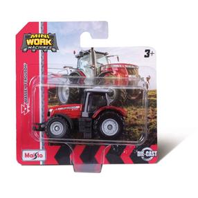 Rotaļu traktors Maisto 611760, sarkana krās.
