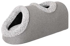 Kassimaja Hobbydog Bullet, valge v./hall v., 80 cm x 30 cm