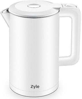 Elektriskā tējkanna Zyle ZY280WK, 1.7 l, balta krās.
