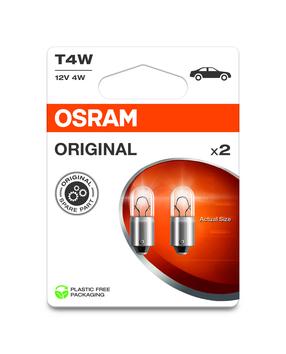 Automobilio lemputė Osram 3893-2BL, kaitrinė, skaidri sp., 12 V