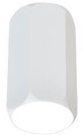 Šviestuvas lubų Candellux Tube 2282855, GU10, 1 x 25 W, balta sp. / balta sp.