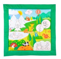 Aktyvumo kilimėlis Chicco Colour Mat, 80 cm x 80 cm, įvairių spalvų