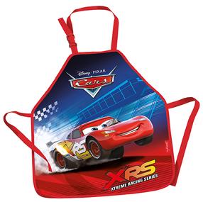 Prijuostė Cars, mėlyna sp./raudona sp., poliesteris