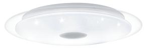 Išmanusis šviestuvas lubų ir sienų Eglo Lanciano 1 98323, LED, 1 x 18.8 W, balta sp./chromo sp. / balta sp.