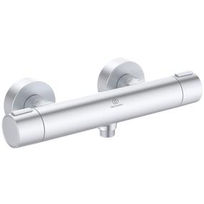 Termostaatiline dušisegisti Ideal Standard Alu+ Silver Matt BD582SI, hõbe v.