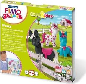 Komplekts māla figūriņu izgatavošanai Staedtler Form&Play Pony, daudzkrāsaina, 168 g