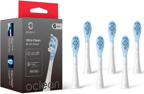 Elektriskās zobu birstes galviņa Oclean Ultra Clean, balta krās., 6 gab.