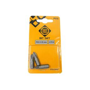 Atsuktuvų antgalių komplektas Forte Tools BT03-25PZ2, PZ2, 25 mm