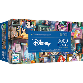 Пазл Trefl Disney The Greatest Collection, 198.6 см x 92.8 см, 9000 шт., многоцветный