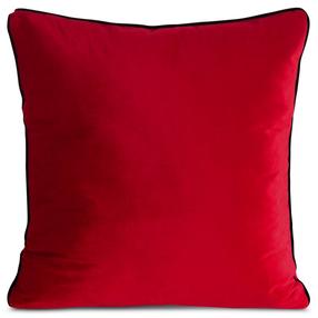 Dekoratyvinės pagalvėlės užvalkalas Gaja, raudona, 45 cm x 45 cm