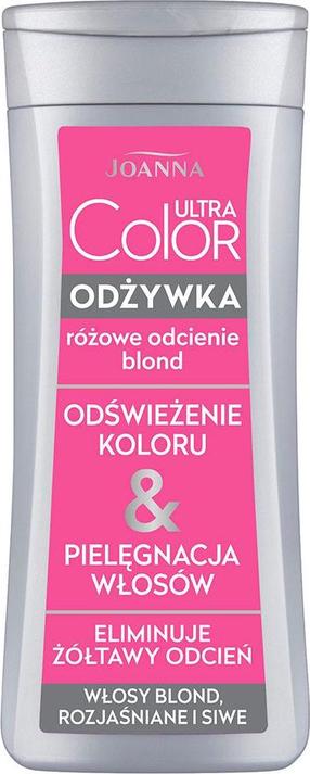Juukse konditsioneer Joanna Ultra Color Pink Blonde Shades, 200 g