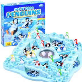 Stalo žaidimas Lean Toys Pop N Drop Penguins GR0025