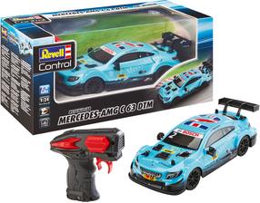 Rc automobilis Revell Mercedes-AMG C63 DTM 24687, 1:24, mėlyna sp.
