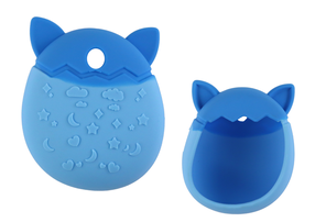 Priedas, dėklas Tamagotchi, 6 cm, mėlyna sp.