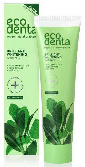 Зубная паста Ecodenta Brilliant Whitening, 100 мл