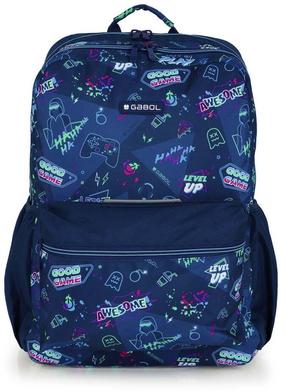 Школьный рюкзак Gabol Loot 11G233453, синий цв., 44 см x 32 см x 15 см