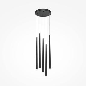 Šviestuvas kabinamas Maytoni Cascade MOD132PL-L28BK2, LED, 4000 °K, 5 x 6 W, juoda sp. / juoda sp.