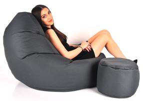 Sėdmaišių rinkinys Mega Comfort XXL Kodura 802, grafito sp.