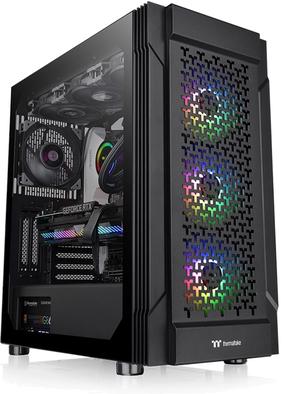 Arvuti korpus Thermaltake Versa T27 ARGB, must v.