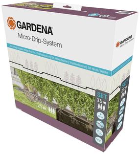 Laistīšanas sistēma Gardena Micro Drip System 13500-20, plastmasa, melna krās.