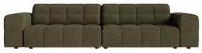 Sofa Cosmopolitan Design Chicago Chenille Eden 12, alyvuogių žalia sp., 102 x 252 cm x 78 cm