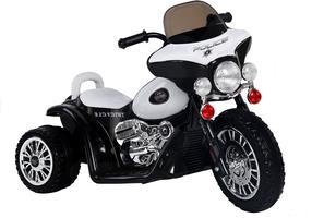 Детский электромотоцикл Lean Toys JT568, черный цв.